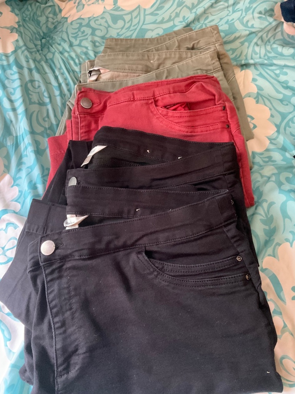 CJ Banks 5 Pair Pants 18W
